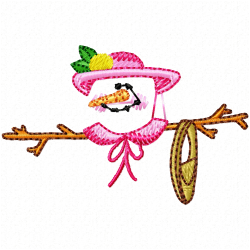 Ice Man Embroidery Design 12